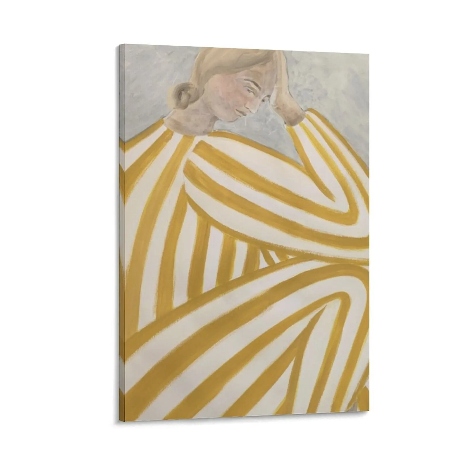 

Sofia Lind || Yellow Canvas Painting Paintings on canvas for living room room decorations aesthetic