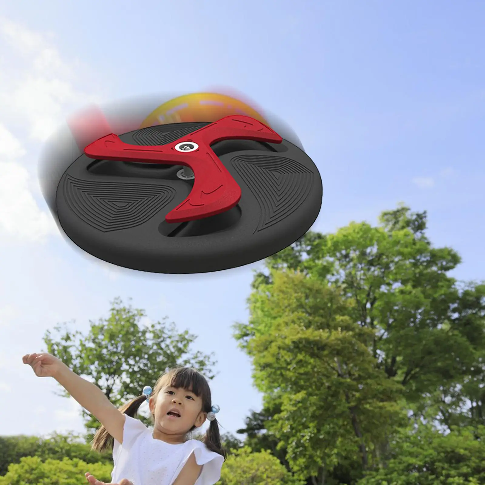 Kids Soft Flying Discs Removable Portable Throwing for Family Party Outdoor