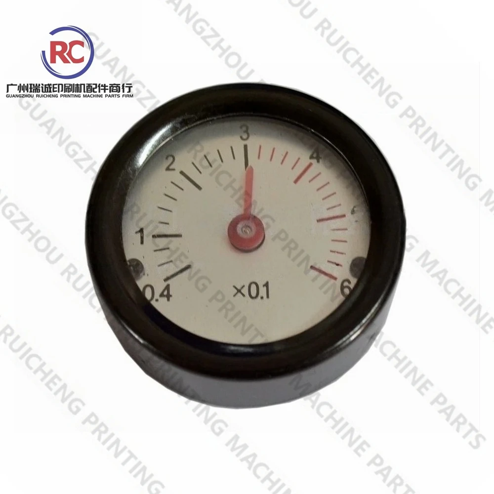 고모리 기계용 압력 게이지 1개 고모리 인쇄기용 0.4-6 압력 측정기