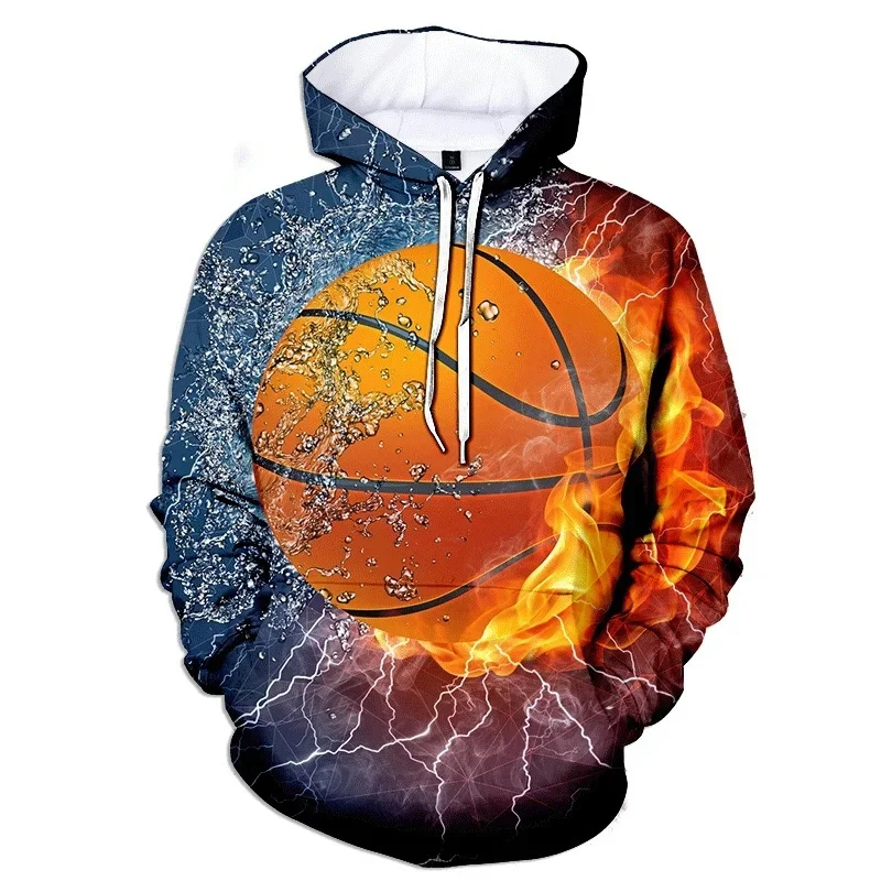 thumbnail image 1 of Sudadera con capucha con estampado de baloncesto para hombre, sudadera de otoño, impresión 3D, ropa deportiva de manga larga fresca, jersey informal de gran tamaño, 1 of 5