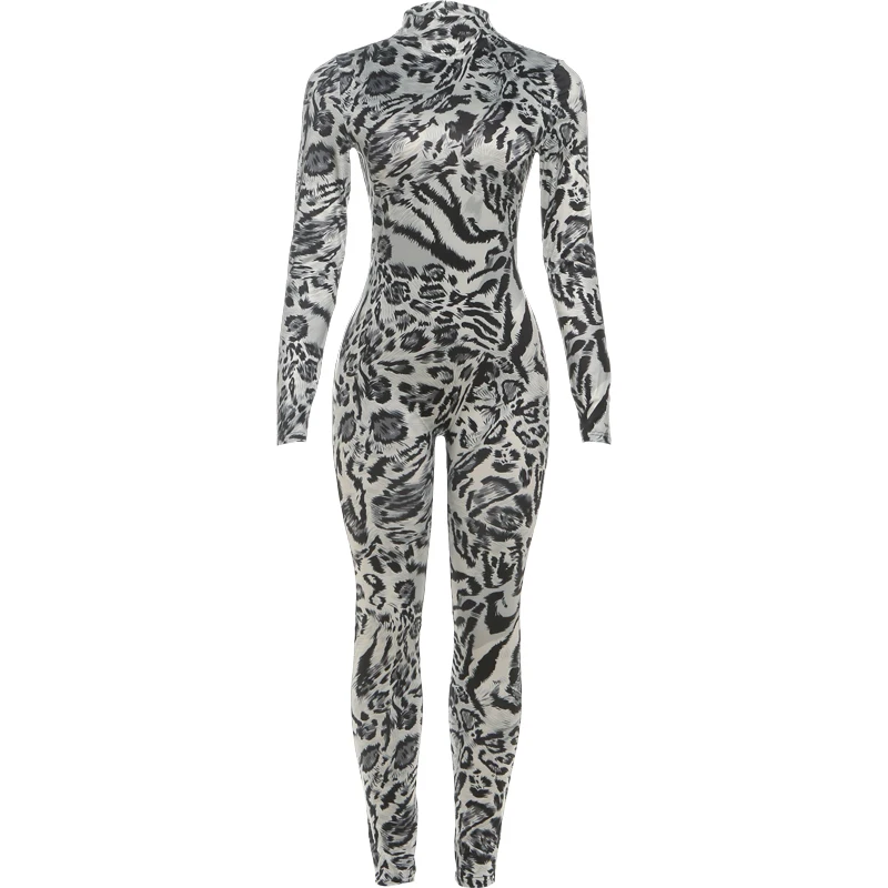 Kliou Leopard Print Jumpsuit Image 2