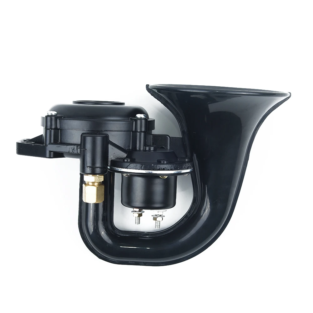 

1pc Cars Truck Horn For Scania For Volvo 48W、12-24V 300db Snail Horn Loud Clear Sound Car Modification Accessories Tool