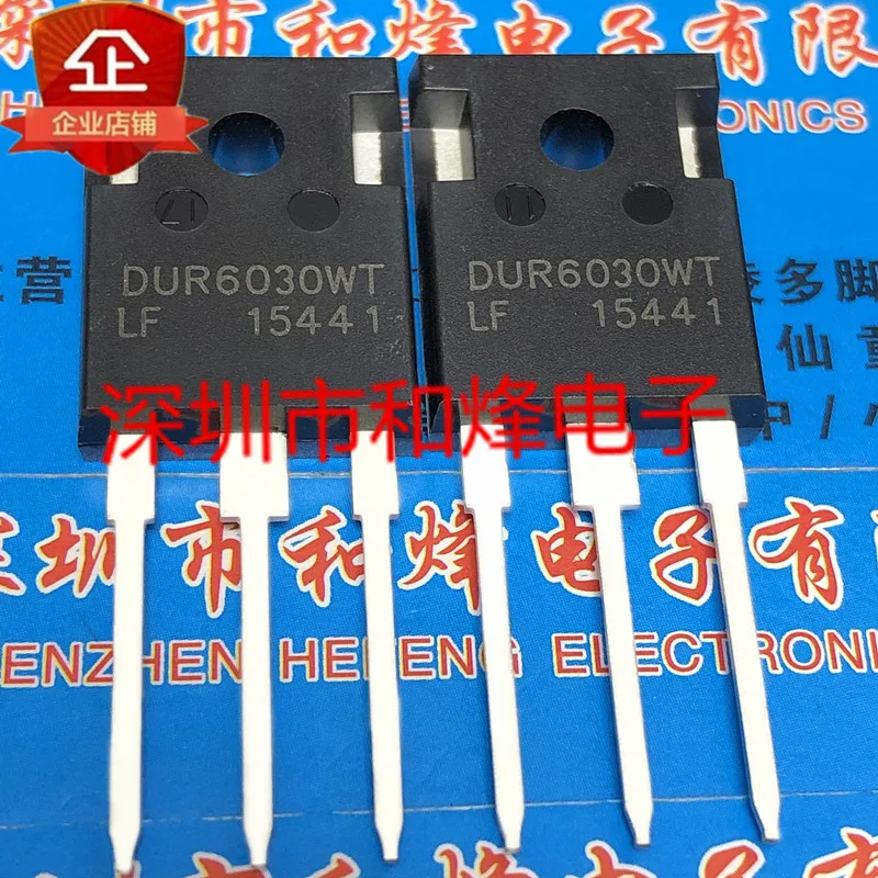 

5PCS-10PCS DUR6030WT TO-247 300V 60A NEW AND ORIGINAL ON STOCK