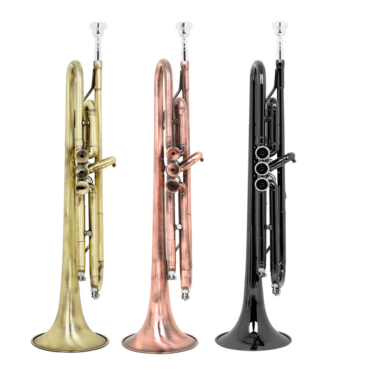 SLADE Bb Trumpet Standard Trumpet Set for Beginner Students with