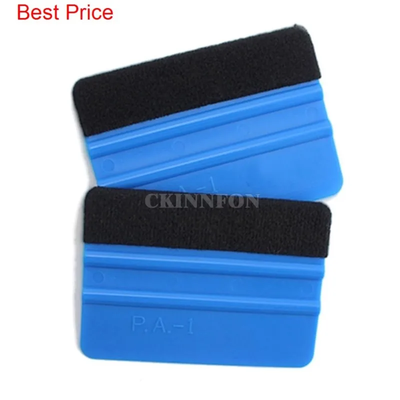 50Pcs/Lot Carbon Fiber Squeegee Felt Fabric Cloth+3pcs Vinyl Car Wrap