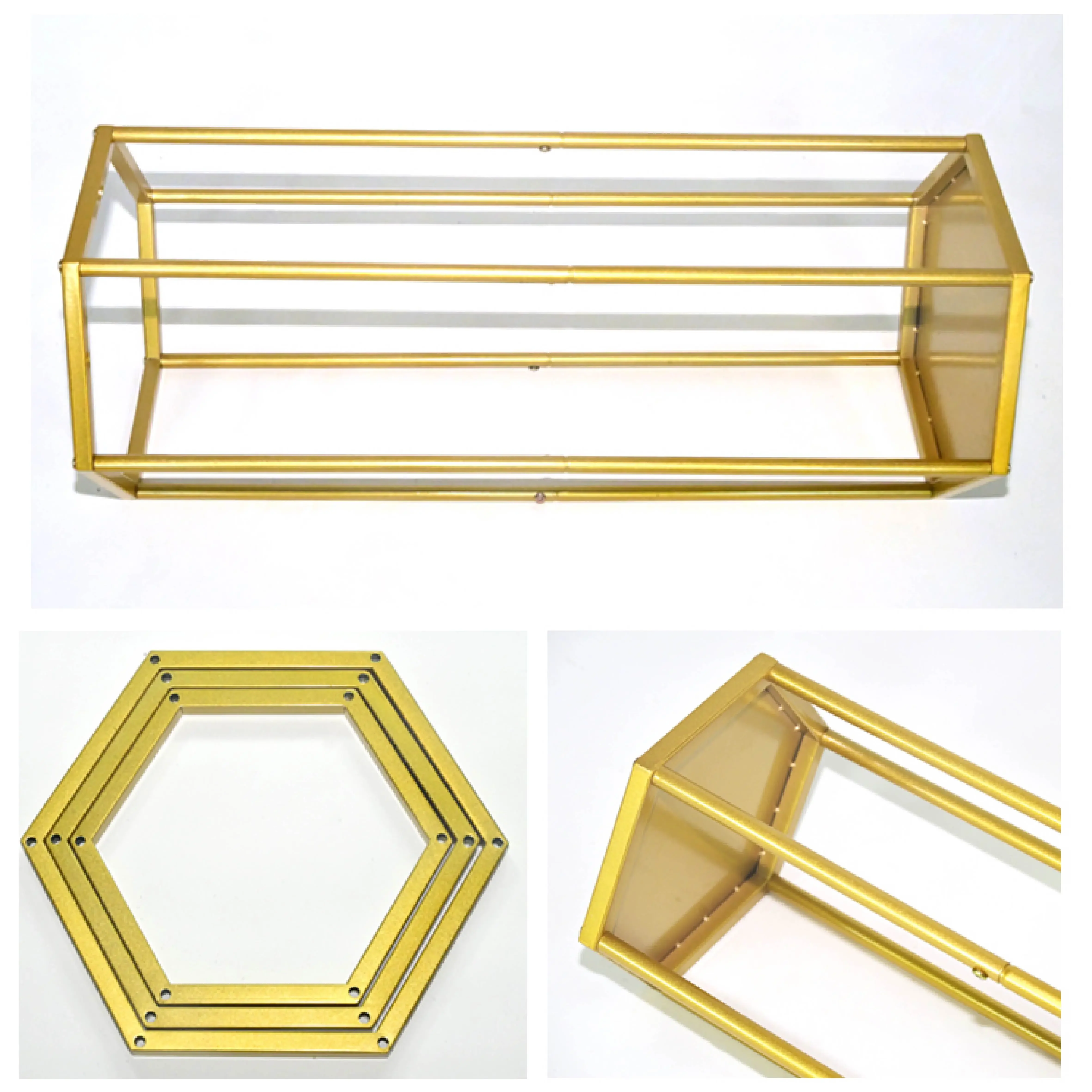 Description Picture 4 of itemSet of Cake Table Cylinders Pedestal Stands for Event & Party kids' birthday home wedding Decoration Made of High Quality Metal