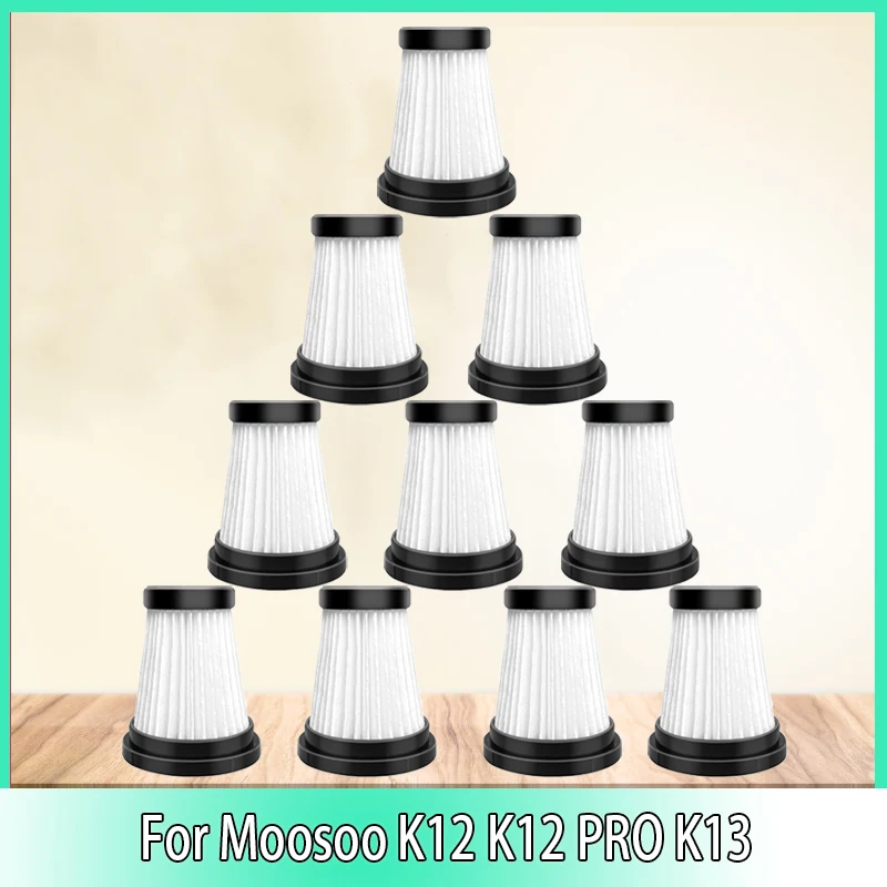 

Hepa Filter for MOOSOO K12/K12 Pro/ K13 Cordless Vacuum And Foxnovo 13KPA Handheld Vacuum Cleaner Replacement Accessories