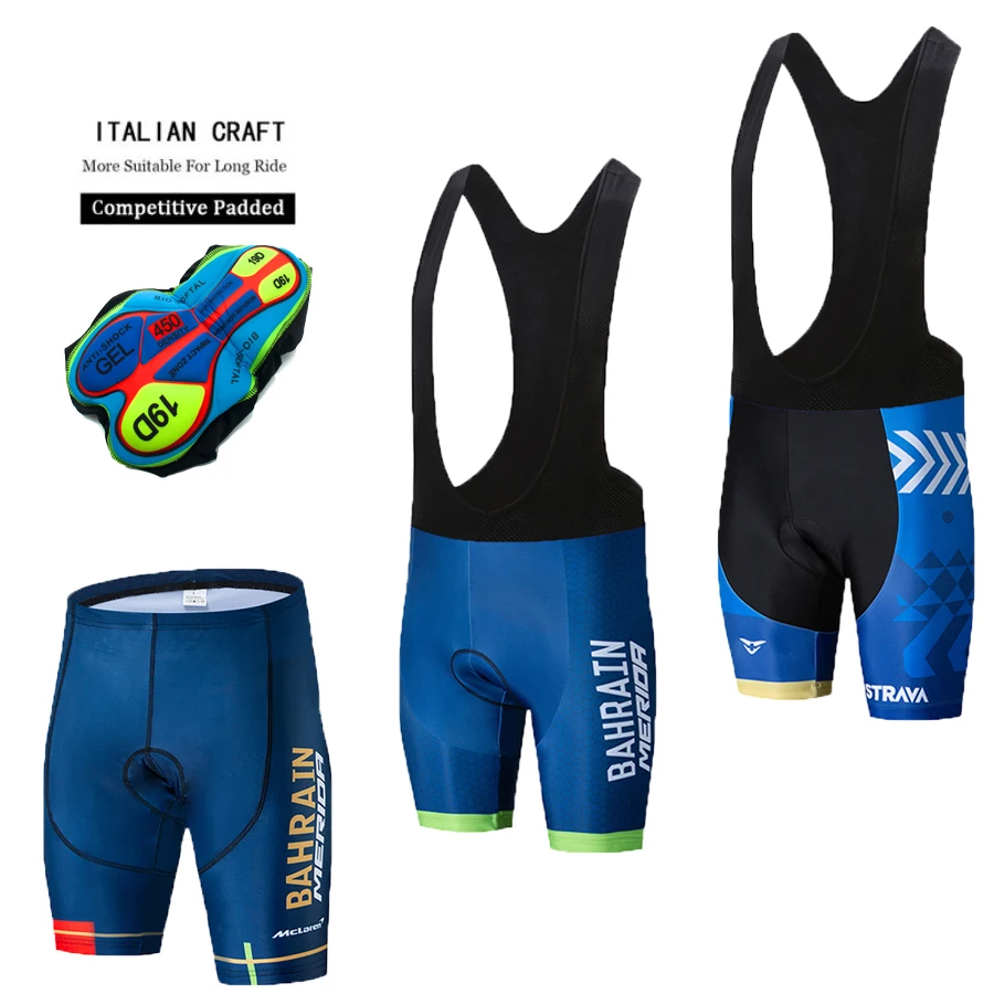Tight Cycling Shorts 19D Gel Pad Shockproof Bicycle Shorts Mountain Bike Road Bicycle Pants Men's Cycling Team Pants ciclismo cycling shorts,cycling pants