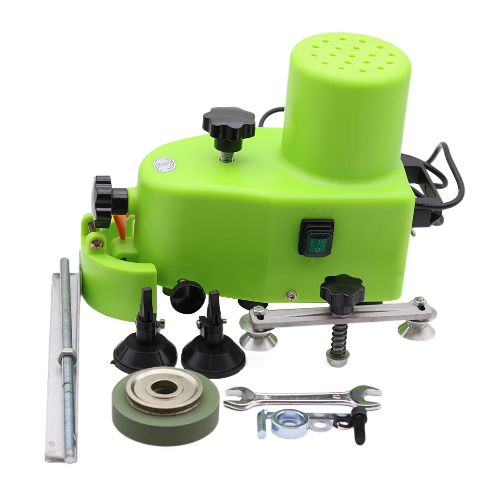 Portable Glass Edge Grinder 110V/220V Stone Grinding Machine Small Straight Edge Round Hypotenuse Tile Edging Machine