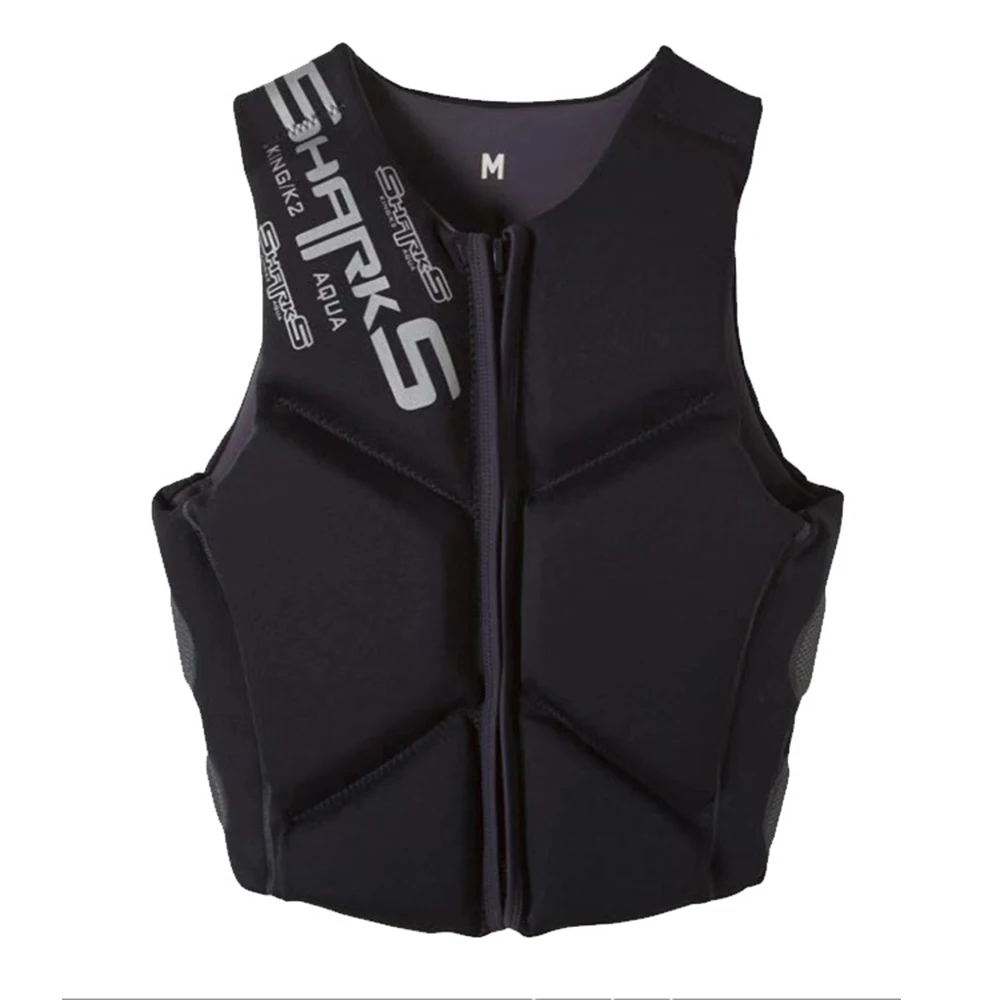 Neoprene Life Jacket for Adult, Super Buoyancy, Surf Raft, Kayak, Fishing Jet Ski, Water Sport, Swimming Rescue