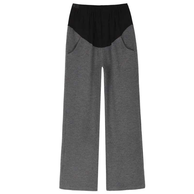 Maternity Clothing Woman Pregnancy Loose Straight High Waist Spring Summer Thin Cotton Maternity Wear ropa embarazada M-5XL 5