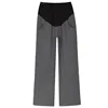 Maternity Clothing Woman Pregnancy Loose Straight High Waist Spring Summer Thin Cotton Maternity Wear ropa embarazada M-5XL 5