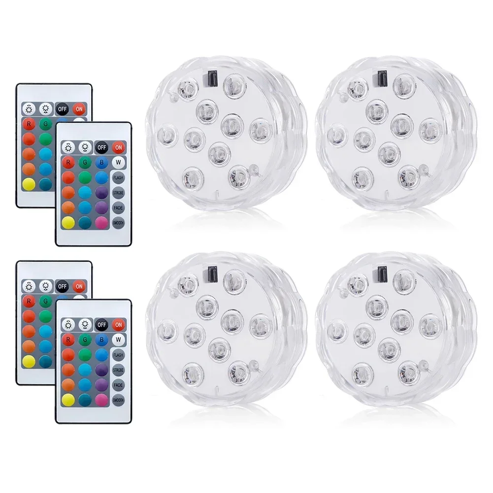 4PCS 10Light 4PCS RC