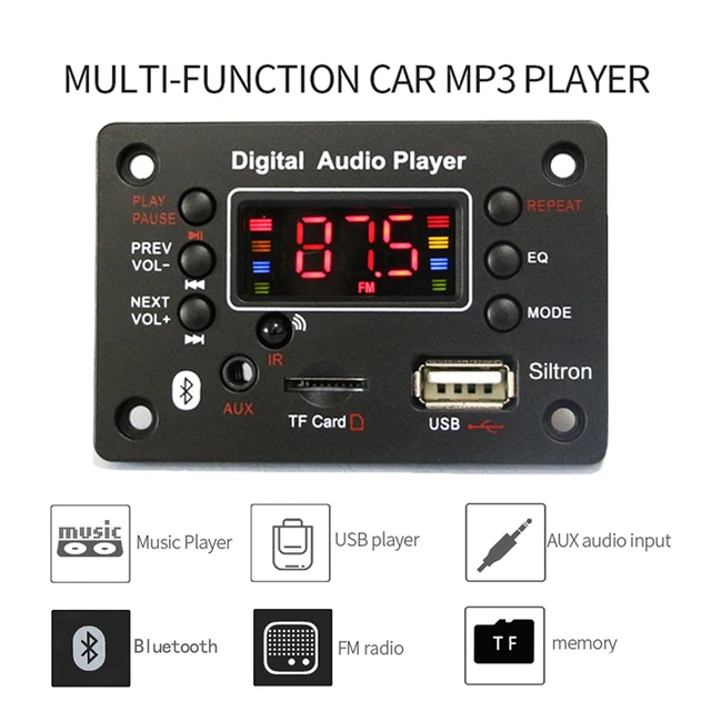 Acheter Dagu nouvelle carte de décodeur hôte Audio Bluetooth voiture  lecteur MP3 Module Radio autoradio