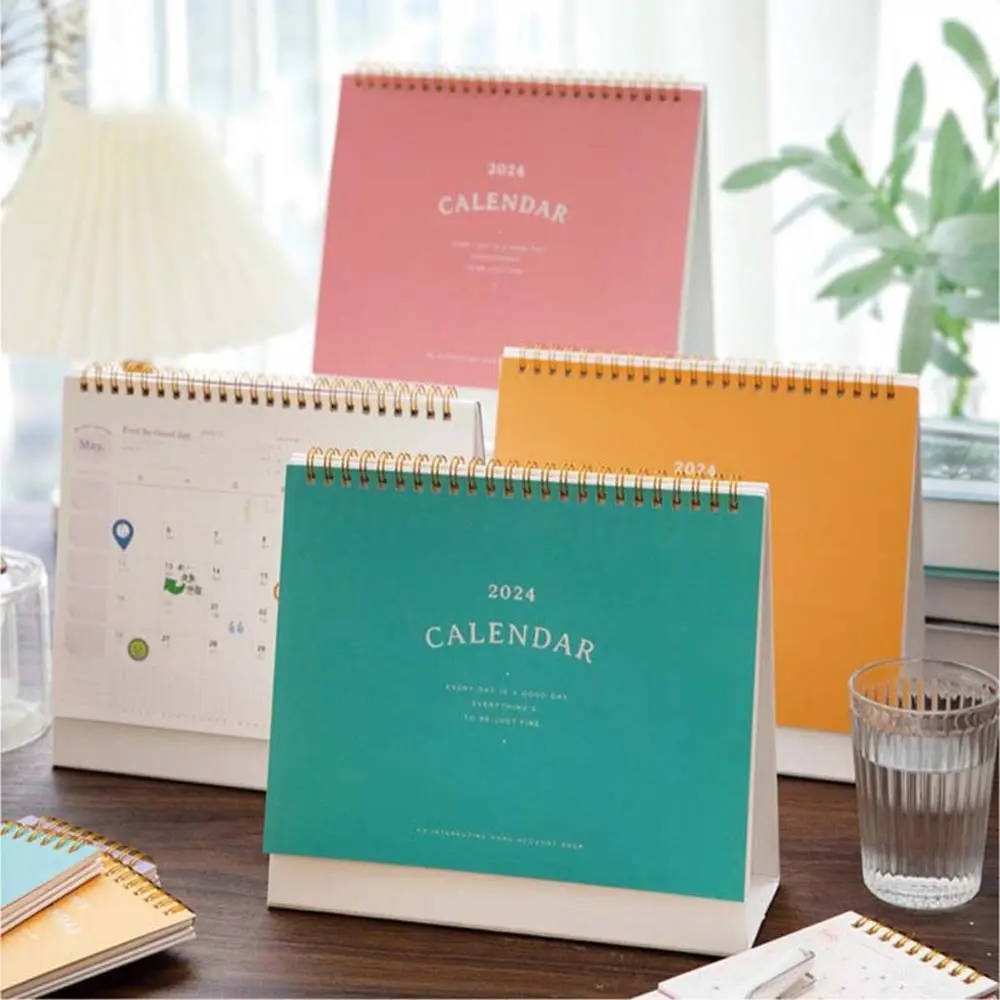 

Agenda Organizer Desk Calendar Weekly Schedule Coil Standing Calendar 2024 Calendar 365 Days Daily Planner