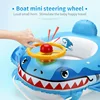 Baby Swimming Pool Float With Water Gun Accessories Shark Swim Ring Inflatable Floating Fun Toys Swim Seat Boat For 3-6Y 3