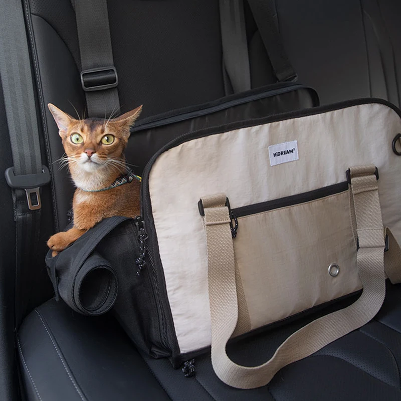 Pet Single Shoulder Tote Backpack Travel Backpack For Cats Outdoor Bag Breathable Portable Cat Outgoing Carrier Bag