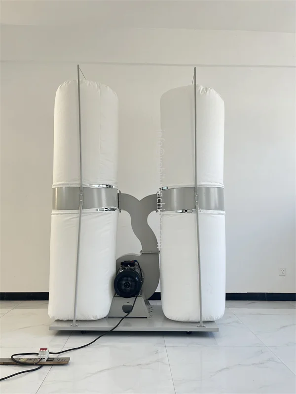 G0672 3 /4/7.5/10HP Industrial Dust Collector,Dust Collector Double Bag,Heavy Duty 2 bag dust collector 220V - Image 2