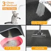 Cat Litter Mat Double Layer Pet Non Slip Big Pet Litter Box Filter Mat Wear Resistant Waterproof Cat Litter   Mat Clean Supplies 5