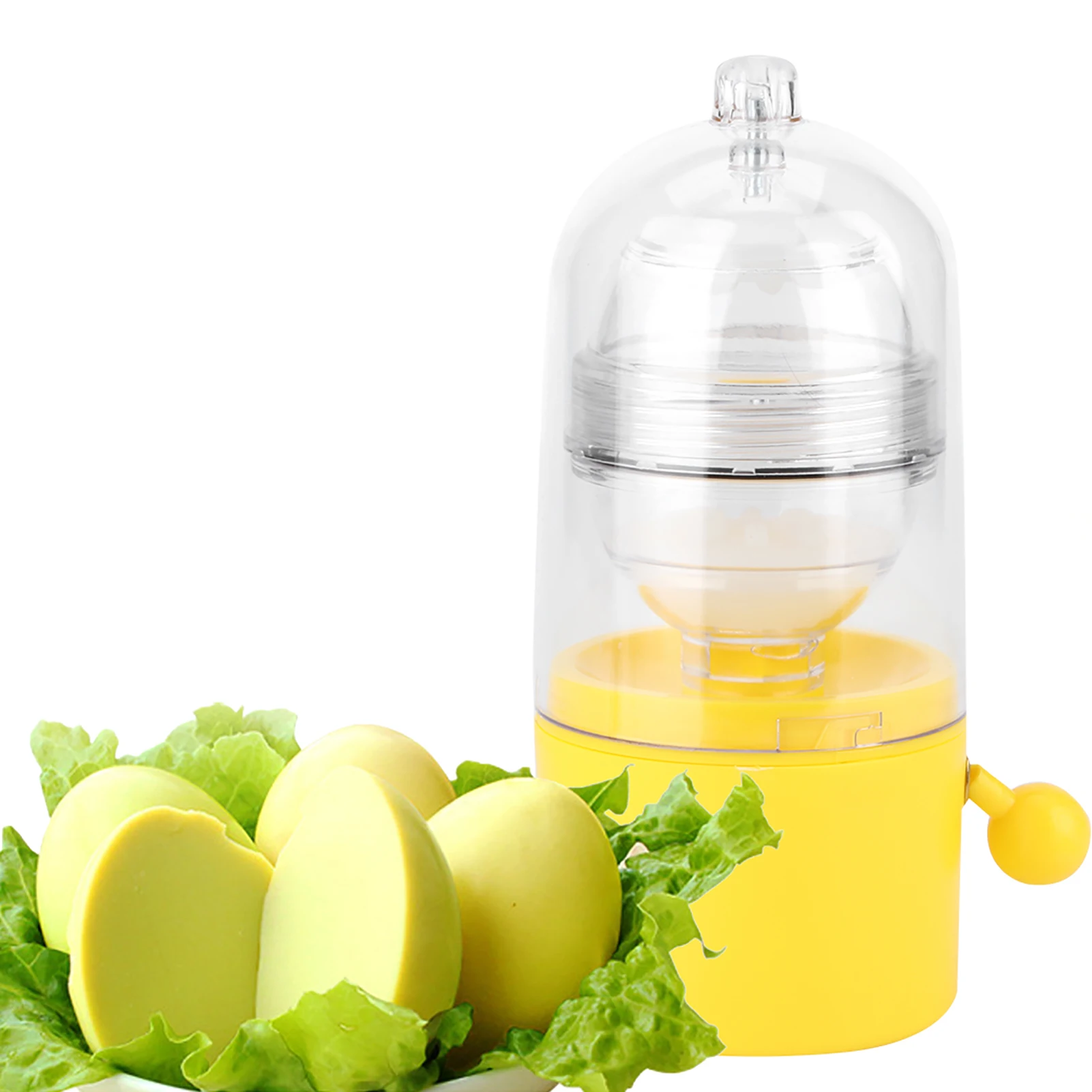 Hand Egg Yolk Shaker Golden Whisk Egg Spin Mixer Maker Scrambler Kitchen Accessories Spinner Hand Tools for Kids egg mixer,hand mixer whisk