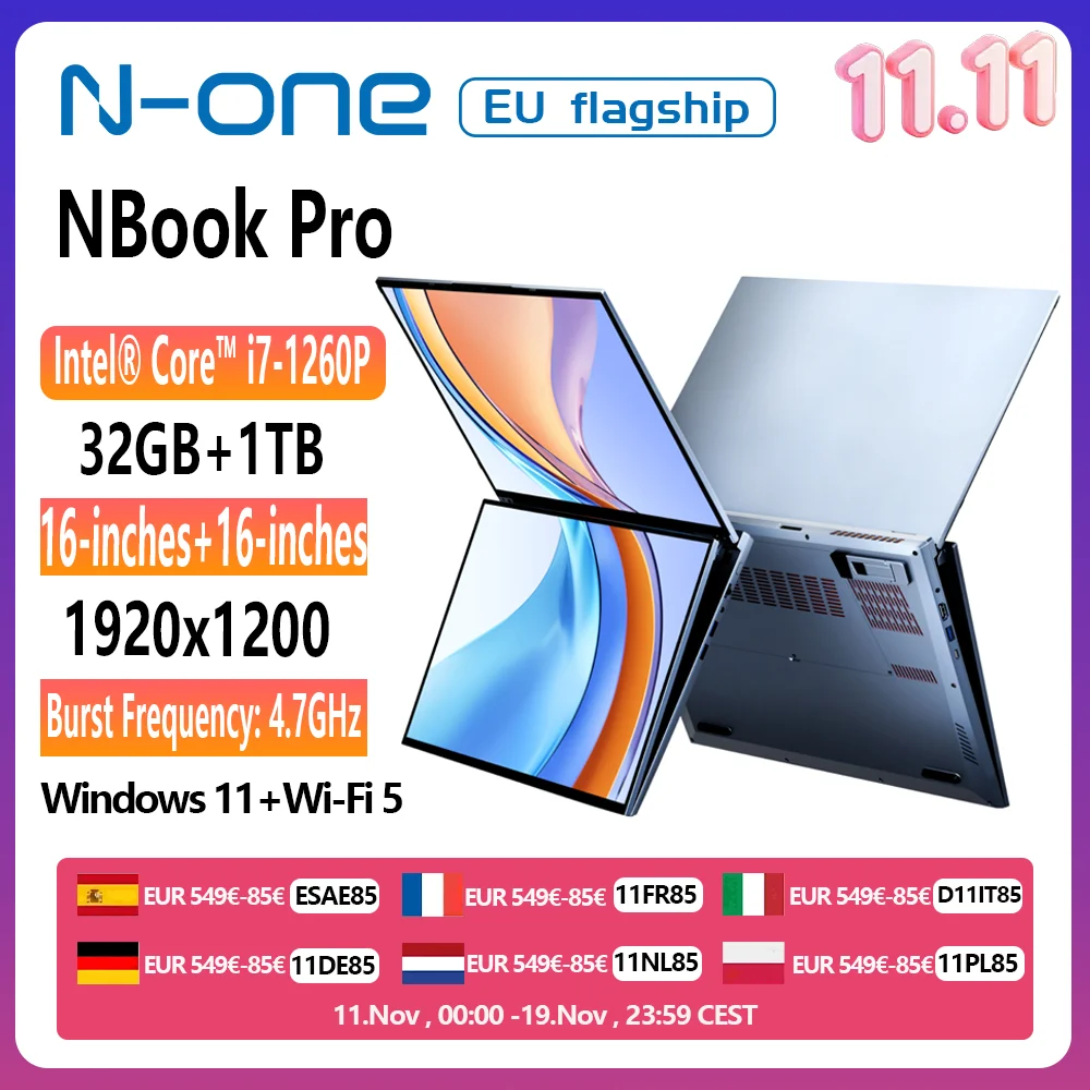 Net Ninja Probook N Pro Laptop Review: Is the N-One NBook Pro 16-inch Dual Screen Worth ...