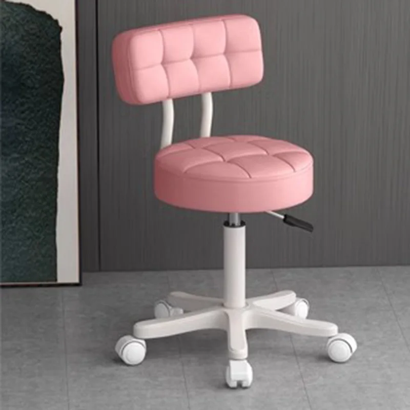 

Aesthetic Swivel Barber Chairs Dressing Wheel Adjustable Spinning Barber Chairs Stylist Spa Taburetes De Bar Furniture WJ35XP