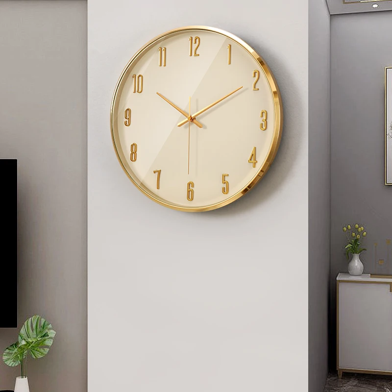 

Modern Simple Wall Clock Living Room Creative Clocks Home Fashion Clocks 2022 New Net Celebrity Decorations Watches Hanging Wall
