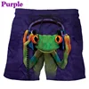 Summer Casual Animal Pattern Board Shorts For Men 3D Printed Men's Beach Shorts Streetwear Cute Funny Animal Shorts Hombre 3