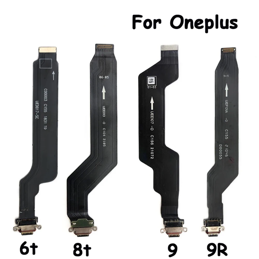 

For OnePlus 6 6T 7 7T 8T 9R 8 Pro 9 Pro Nord 4G N10 5G Type C USB Charging Port Dock Connector Flex Cable Repair Parts