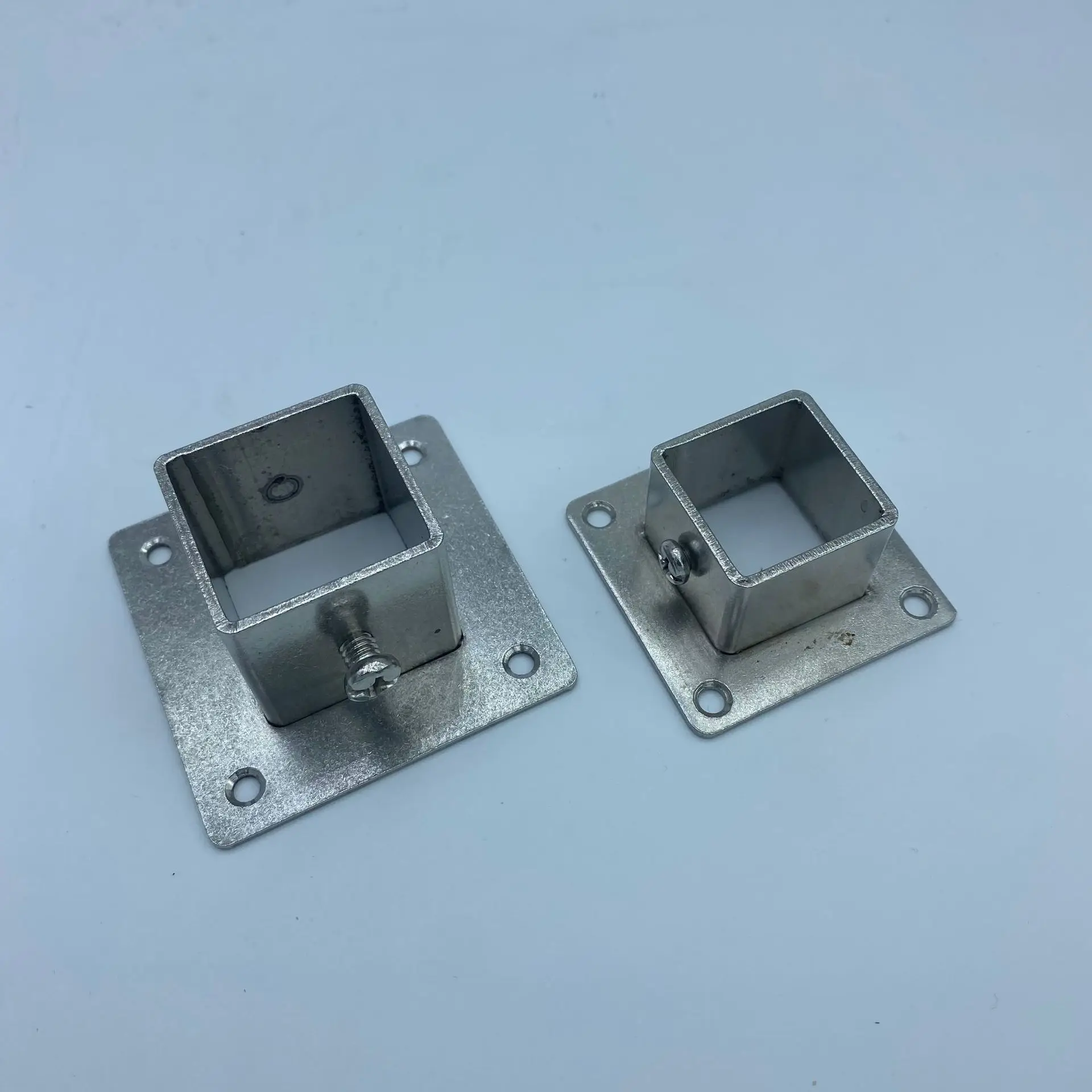 Square Tube Connection Piece 30x30mm Aluminum Alloy