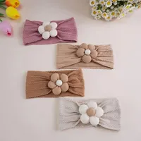 Cute Baby Headbands Flower Floral Elastic Soft Newborn Headbands For Baby Girl Children Turban Infant Kids Hair Accessories 4