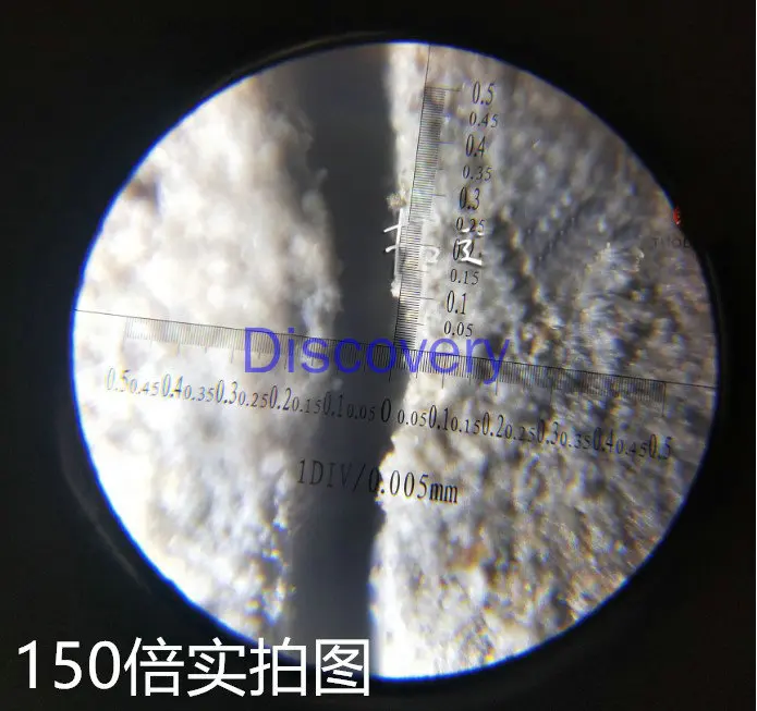 콘크리트 균열 관측 미터, 스케일 포함 광원 포함, 균열 폭 측정기, 감지기, 40 배, 100/150 배