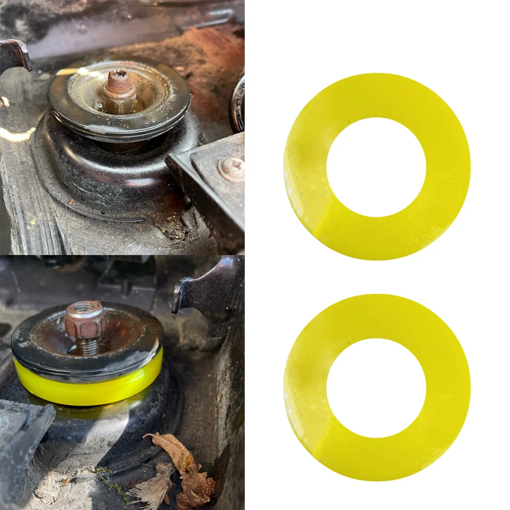 2Pcs For Nissan Terrano Dacia Duster Renault Duster 2 Car Front Strut Mount Tower Suspension Shock-Absorbing Pad Rubber strut tower mount shock absorbing tower parts