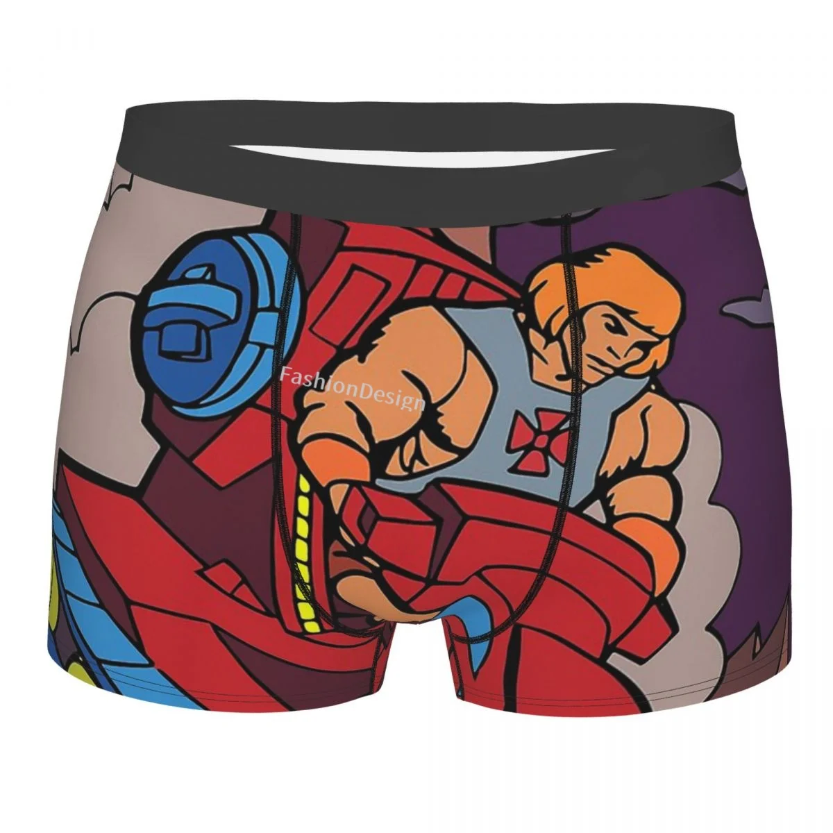 

He-Man and the Masters of the Universe Attack The Track Underpants Cotton Panties Man Underwear Print Shorts Boxer Briefs