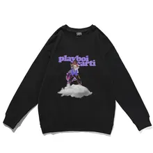 

Sale Playboi Carti Hip Hop Trend Pullover Mens Tupac 2pac Rap Pullovers Unisex Kpop Sweatshirts Men Women Harajuku Sweatshirt