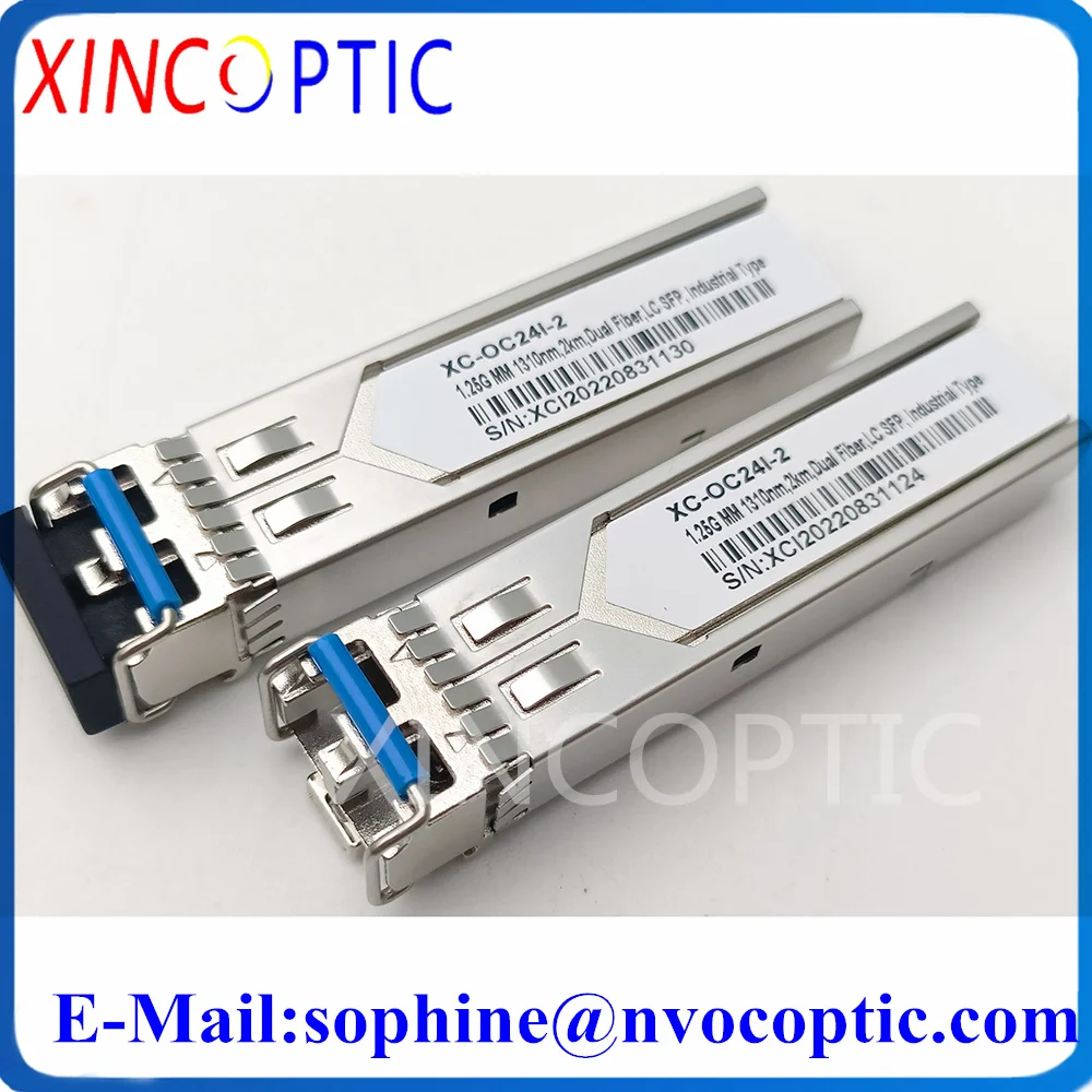 

10Pcs 1.25G MM 1310nm,2km,Dual Fiber,LC SFP,Industrial Type,Gigabit Duplex Fibre Module Compatible with Cisco/Mikrotik Switch