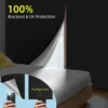 Blackout Shades No Drilling Portable Removable ravel Block light Cloth Removable Temporary Blackout blinds for Window Bedroom 3