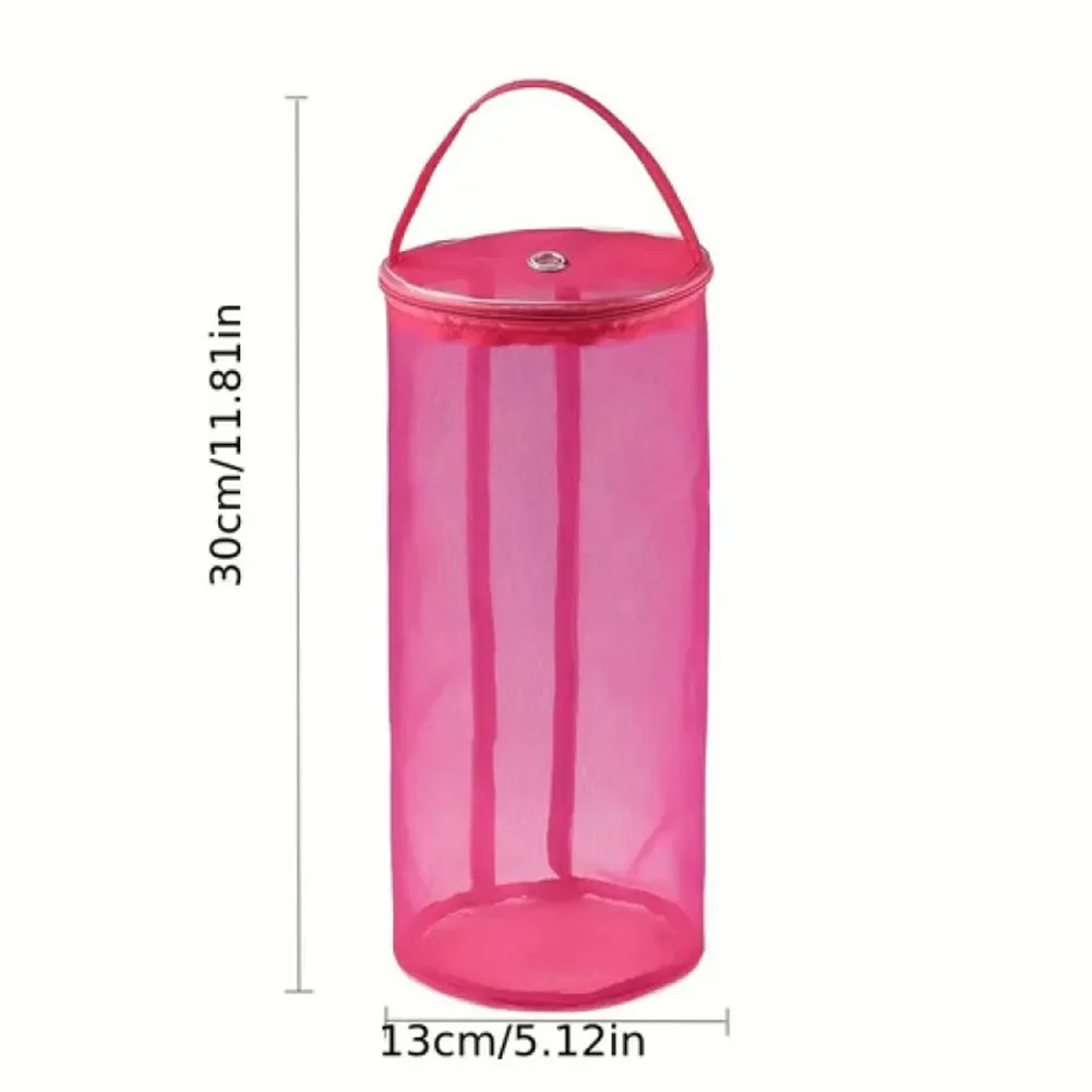 Knitting Tool Organizer Yarn Storage Bag Yarn Storage Organizer Wool Diy Hand Knitting Tool Storage Bag Spacious And Convenient Keep Your Knitting Essentials Organized Purple/Rose