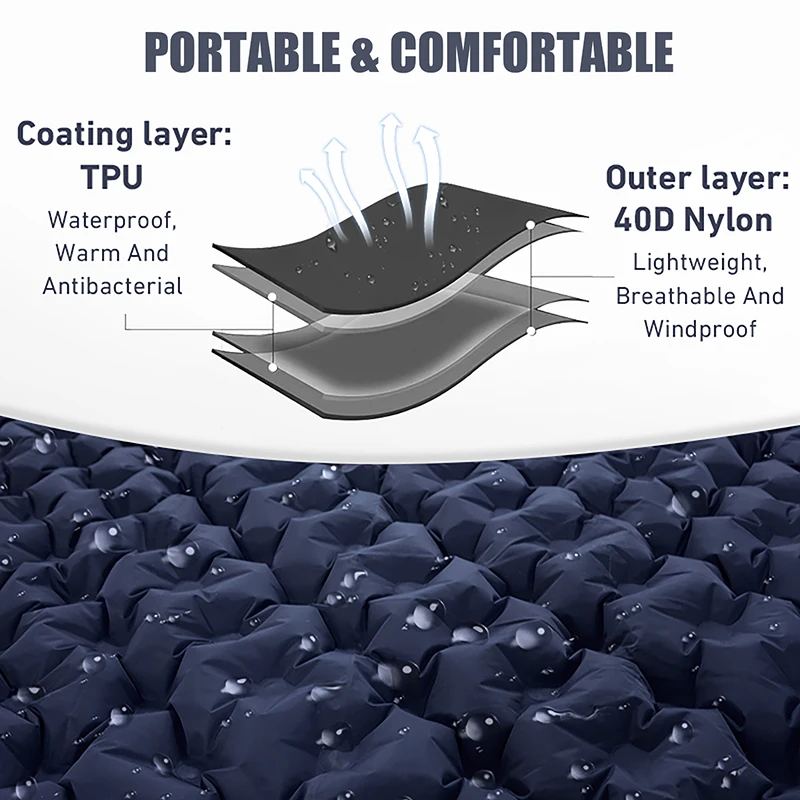 Double Inflatable Camping Mattress Keyword Tags: 2
