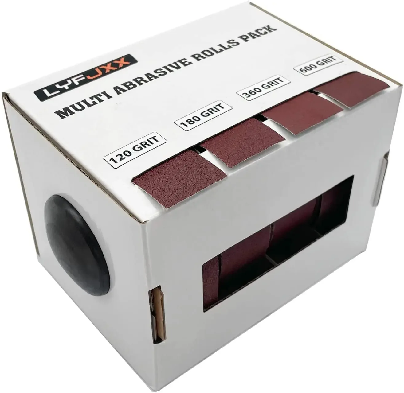 Rotolo Carta Vetrata Multi Grana - 150, 240, 320, 400 Per Legno E Metallo, 25mm X 6m - Foto 7