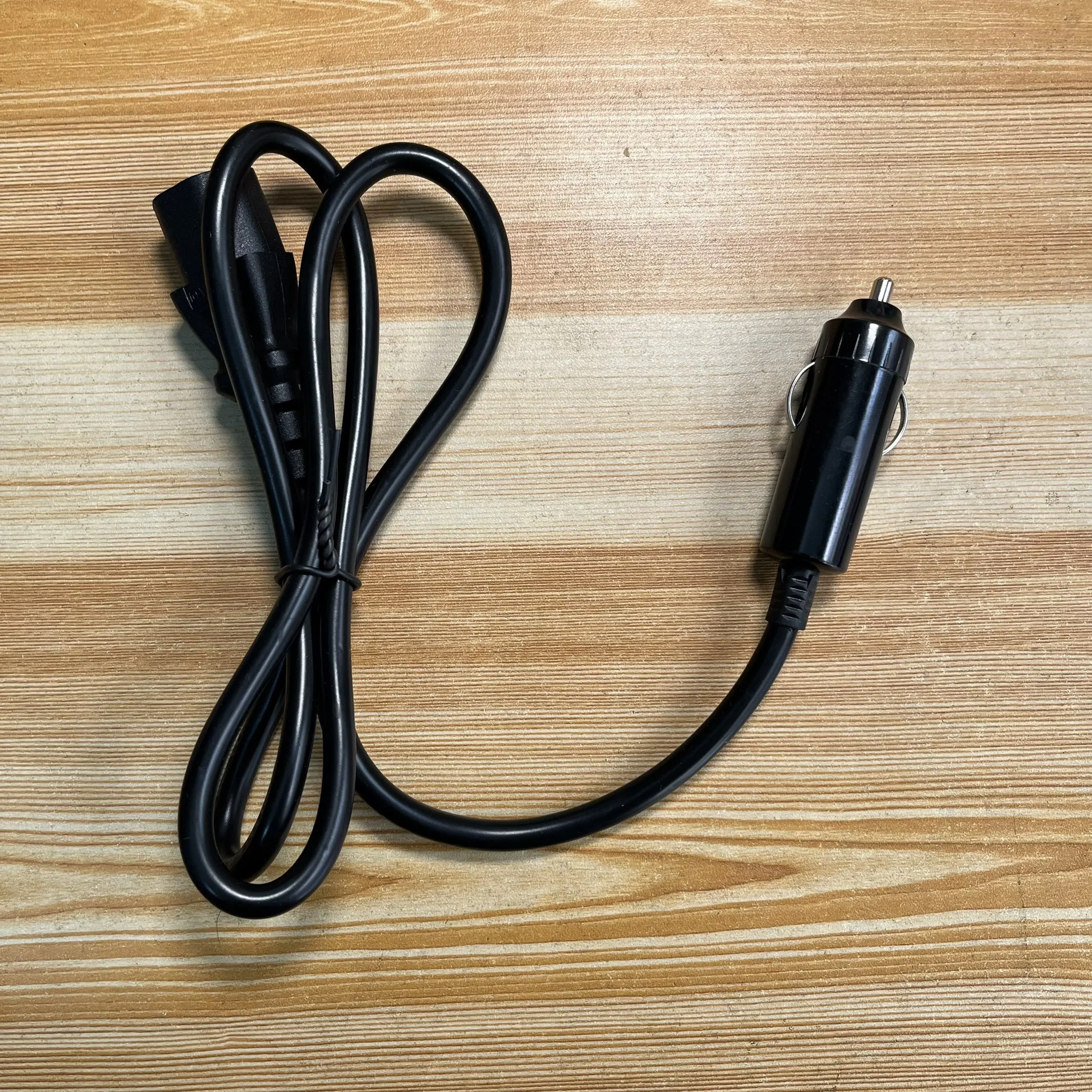 Zapalniczka samochodowa ryżowar wtyczka cygara złącze zasilania połączane z 1.2m drucianymi nasadkami końcówka kabla
