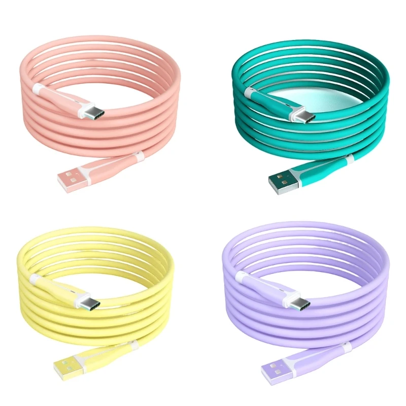 

Fast Charging Cable Data Line with Light Data Cord Wire for Type-C Smartphones