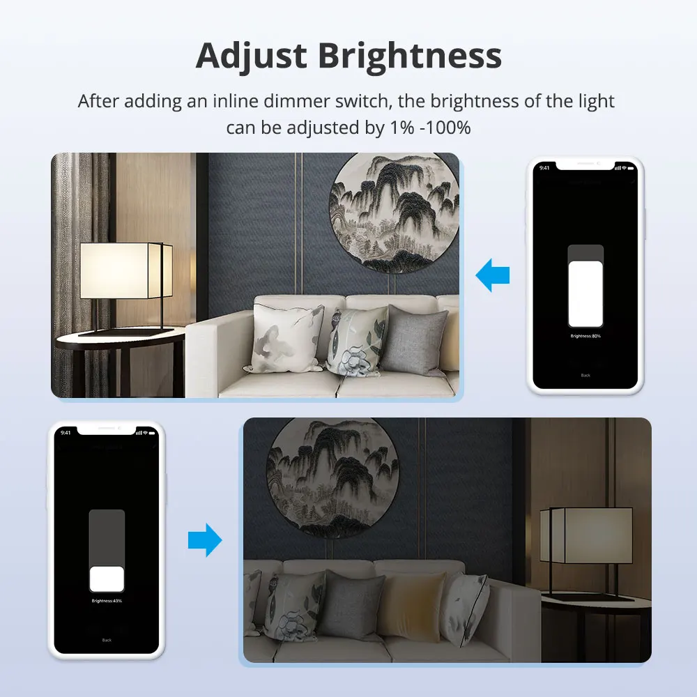 Zemismart Tuya Zigbee Dimmer Module SmartThings Control Alexa Google Home Control Smart Life APP smart switch