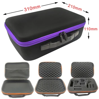 DIY Foam Hard Carry Case Storage Box Travel Zipper Bag For Outdoor Tool Accessories Personalization Shockproof Camera Bag
