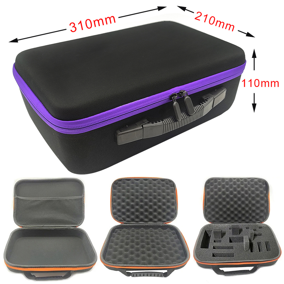 DIY Foam Hard Carry Case Storage Box Travel Zipper Bag For Outdoor Tool Accessories Personalization Shockproof Camera Bag