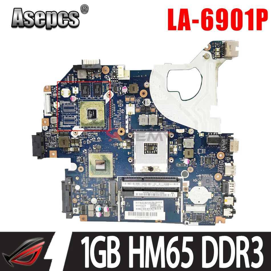 

MBRFF02005 Mainboard For Acer Aspire 5750 5750G Laptop Motherboard P5WE0 LA-6901P With N12P-GV-OP-B-A1 1GB HM65 DDR3 100% Tested