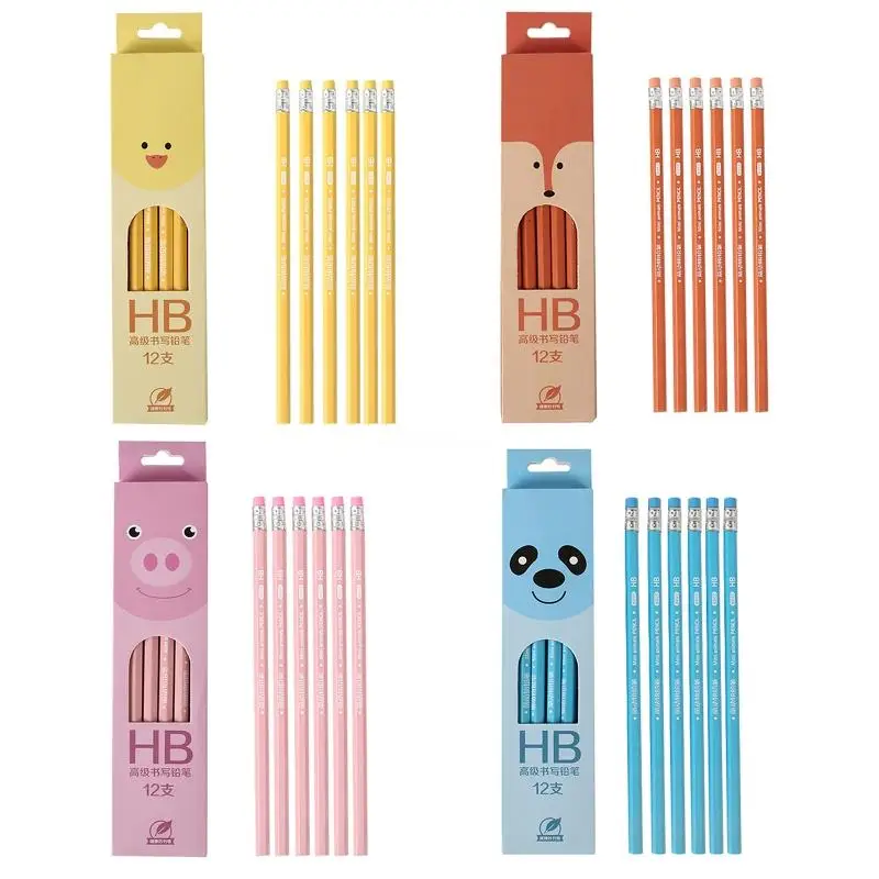 

12Pcs Drawing Pencils Gift Set for Boys Girls Class Rewar Dropship