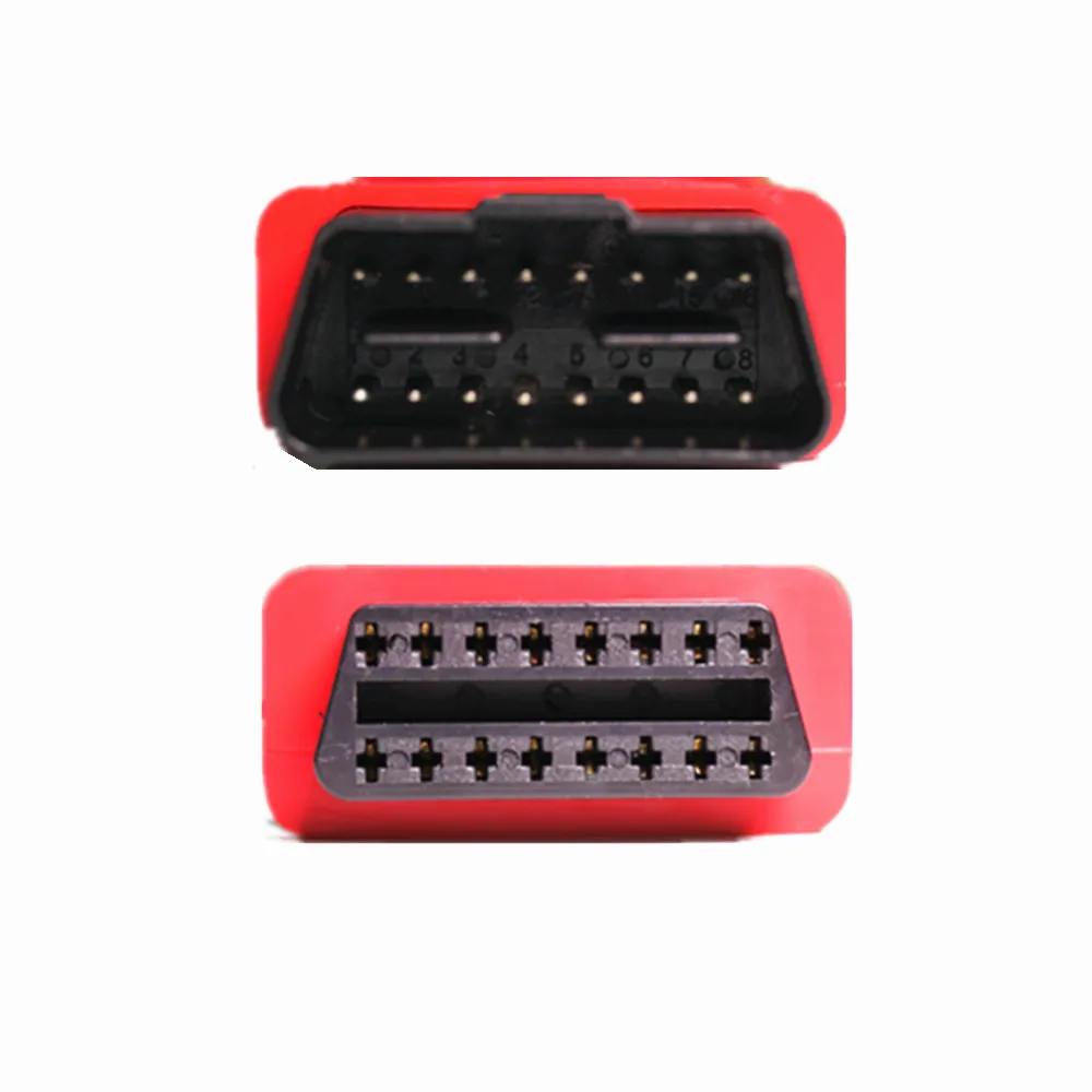 OBD2 익스텐션 케이블, 수-암 휴대용 익스텐션 어댑터 커넥터, ELM327 진단 케이블용, 13cm, 30cm, 16 핀, OBD II 플러그