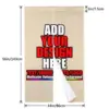 Custom Door Curtain with Words Picture Customized Door Decor Curtain,Kitchen Gifts Personalized Entrance Hanging Half-Curtain 4