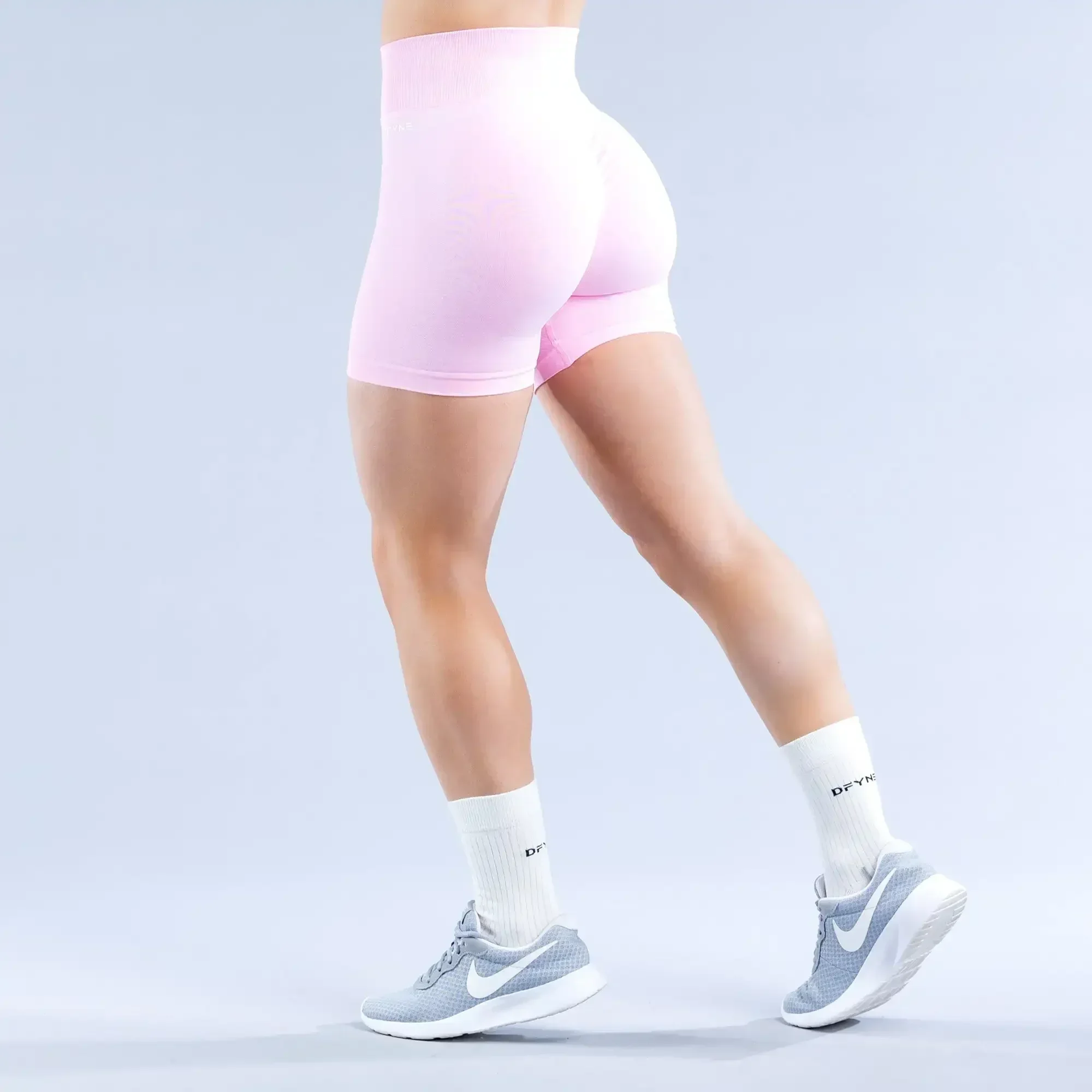 Women Sport Pant Shorts Hot Pants Yoga Shorts Homewear Elastic Waist High  Wais *